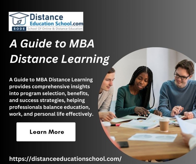 MBA Distance Education: Fees, Admissions, and Top Colleges