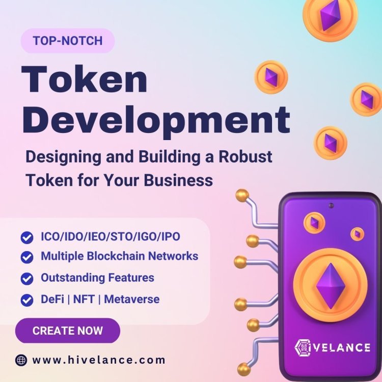 Create Market Buzz with Crypto Token Development – Build Your Crypto Business with Hivelance