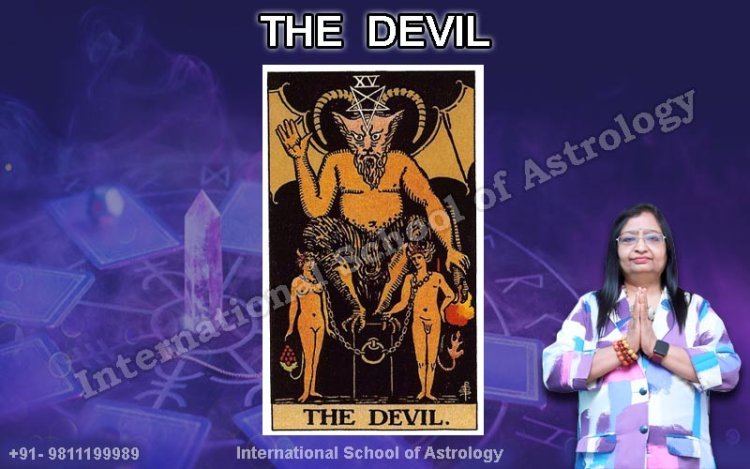 Devil Tarot Card By Acharya Neeru Garg