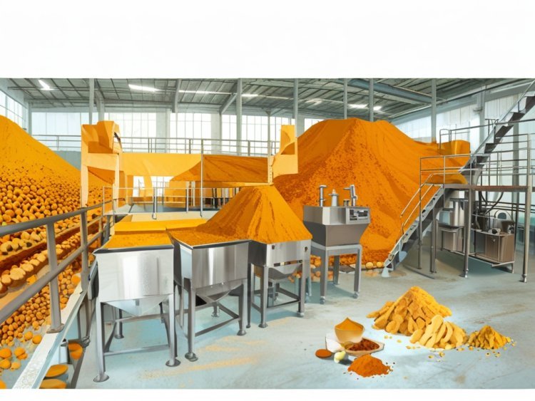 Turmeric Processing Plant Cost Report 2025 | Machinery Requirements and Setup Layout