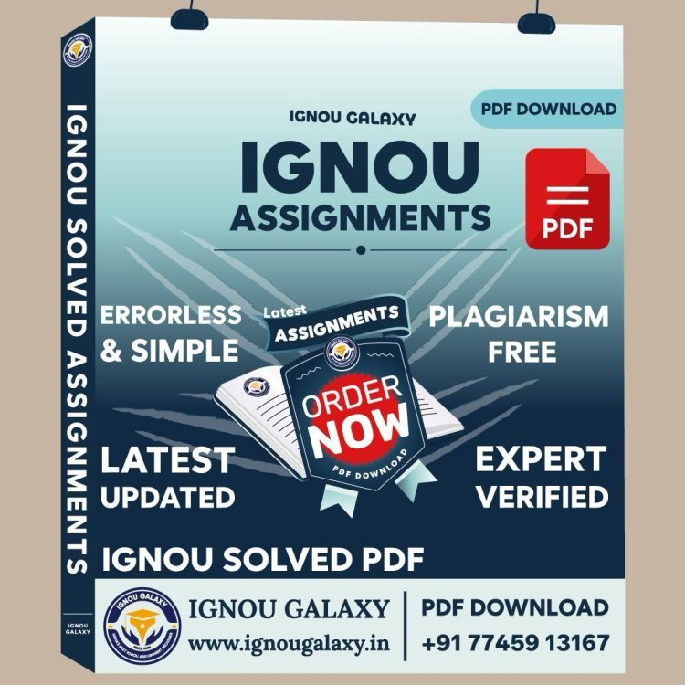 IGNOU Handwritten Assignments