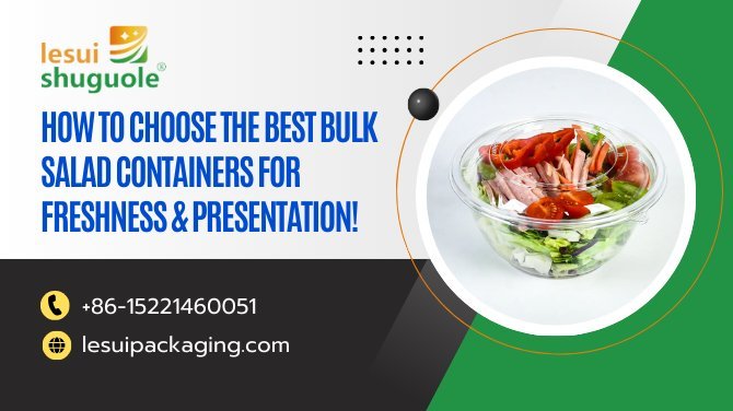 How to Choose the Best Bulk Salad Containers for Freshness & Presentation!